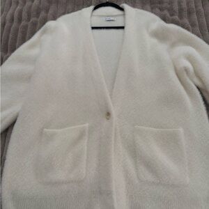Nine West Cozy Cream Cardigan